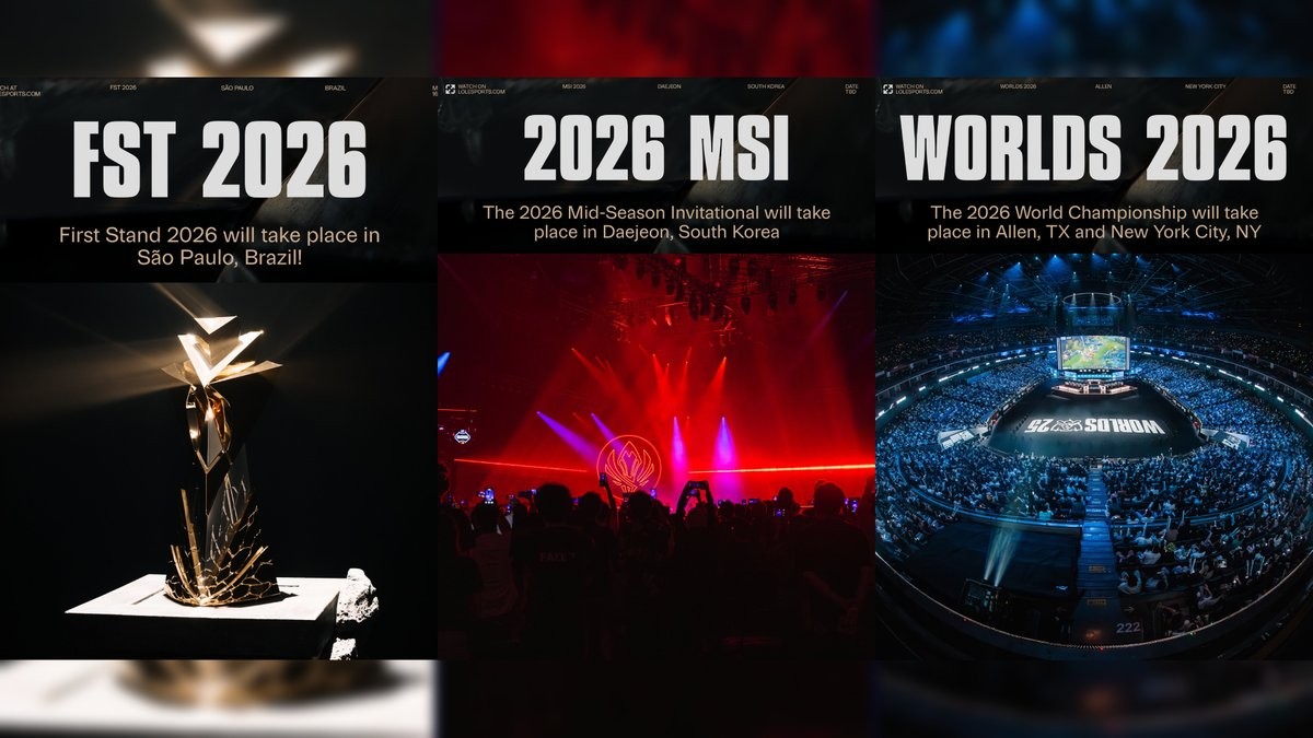 Riot đã có kế hoạch cho MSI và CKTG 2026?